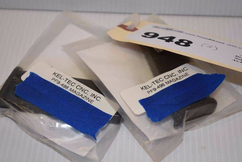 lot 948 image: (2)Kel-Tec Magazines