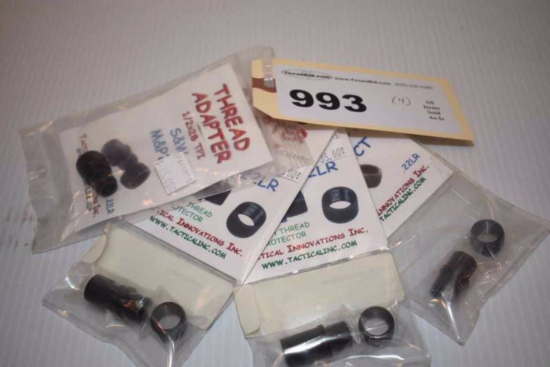 lot 993 image: (4)Thread Adapters