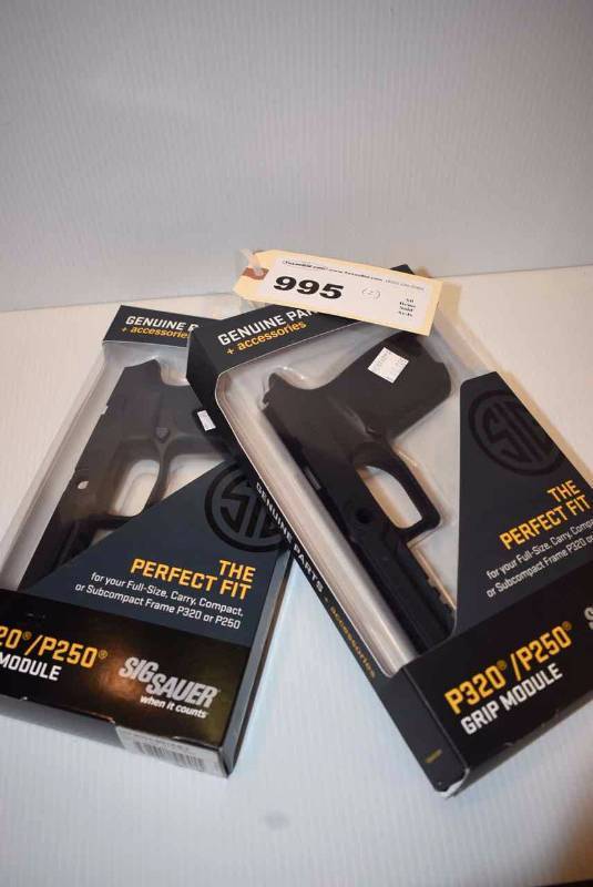 lot 995 image: (2)Sig Sauer Grip Modules