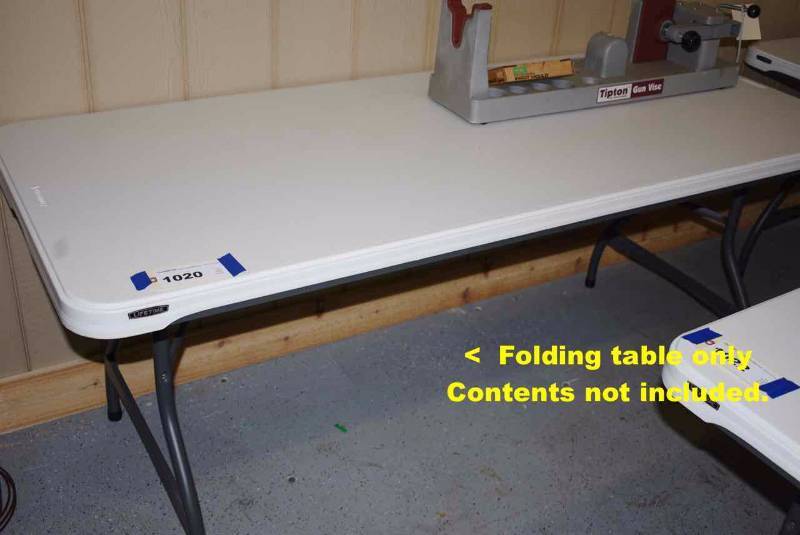 lot 1020 image: Lifetime Table
