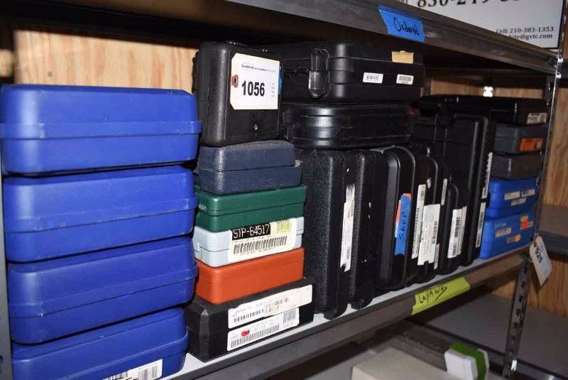 lot 1056 image: Asst. Empty Plastic Handgun Cases