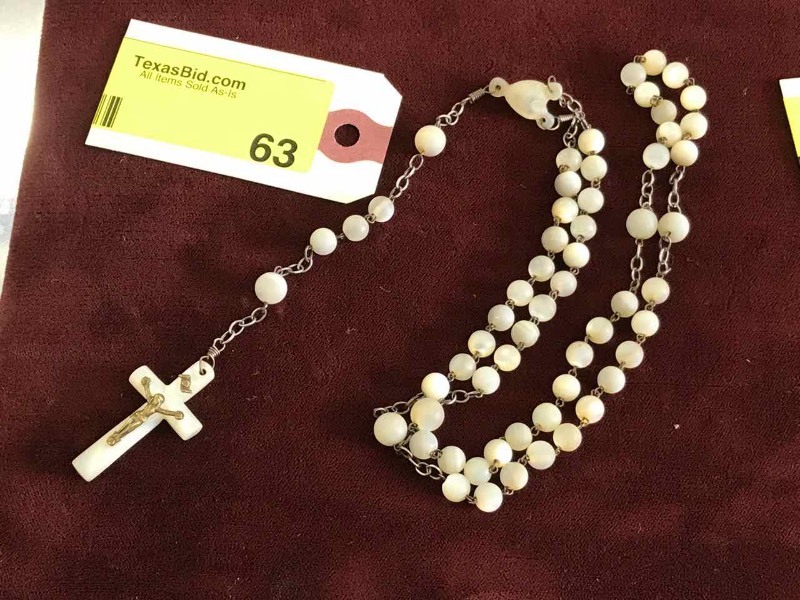 lot 63 image: Rosary