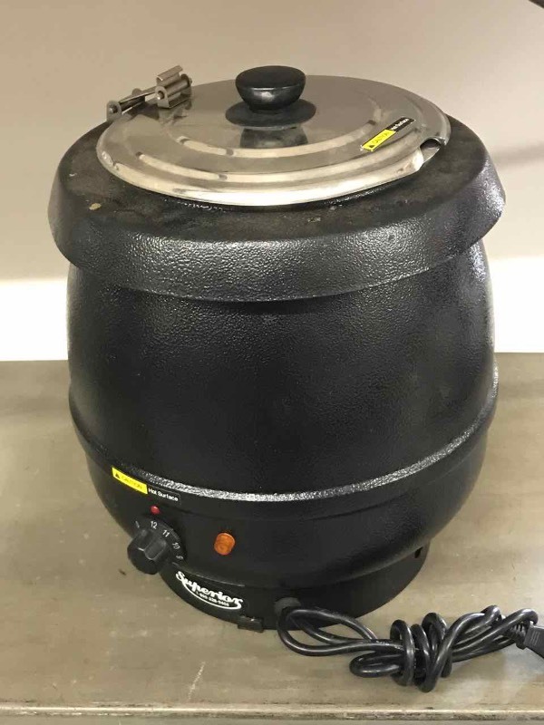 lot 85 image: Superior Electric Soup Kettle