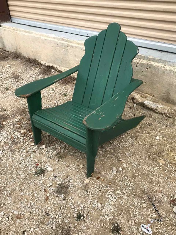 lot 131 image: Adirondack Chair