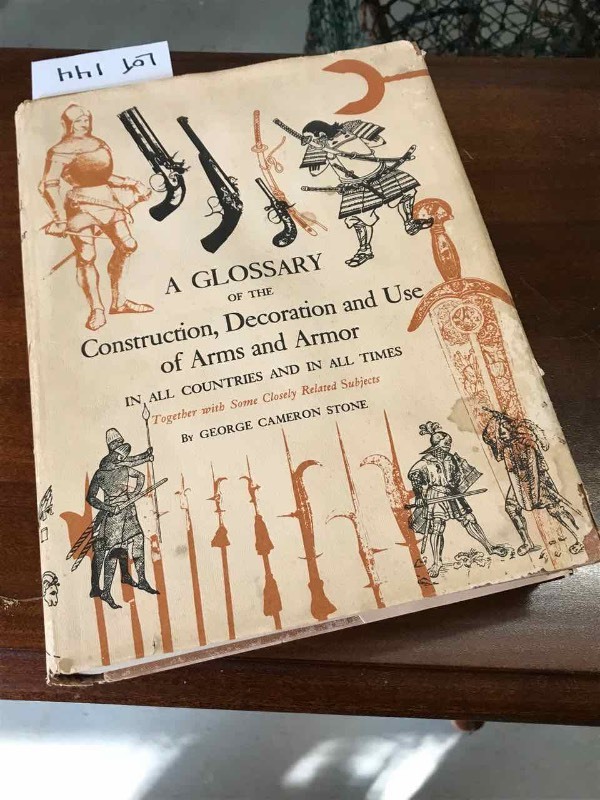 lot 144 image: Book  A Glossary of the Construction, Decoration & Use of Arms and Armor