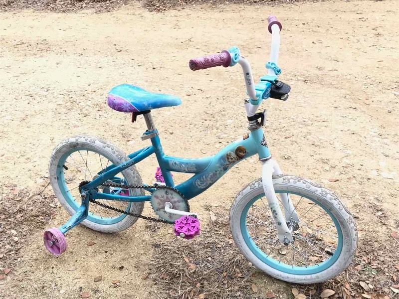 lot 227 image: Abandoned Bike  Elsa & Anna (16)
