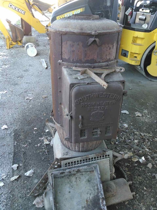 lot 238 image: Garland Stoves for Southwestern Seating Company Wood Heater ( located at Street dept. 310 Esser Rd)