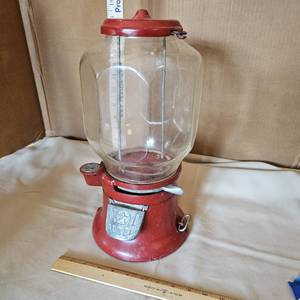lot 700 image: Antique gumball machine