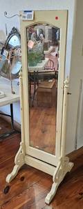 lot 761 image: Antique Cheval mirror