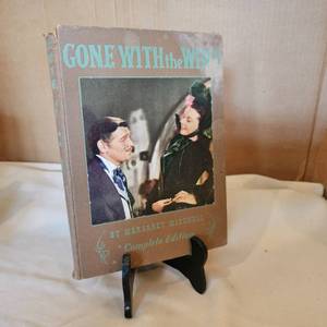 lot 762 image: Antique book gone with the wind
