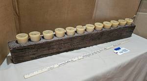 lot 794 image: Sugar mold  with candles