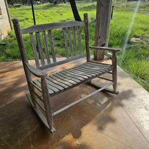 lot 800 image: Double Rocker on front porch