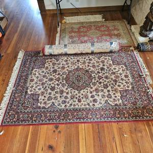 lot 860 image: Asst Area Rugs