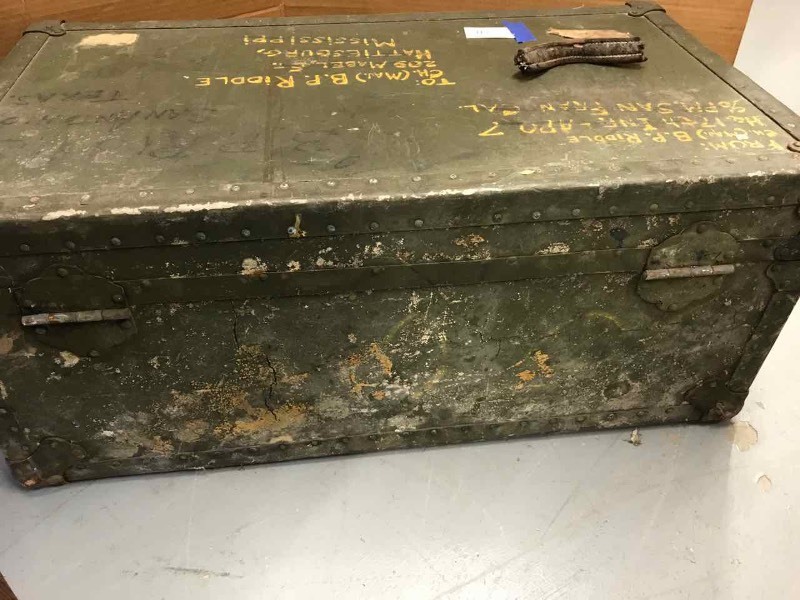Sold at Auction: Army Foot Locker