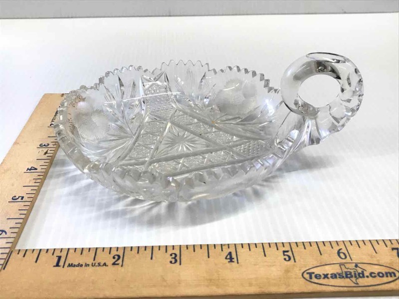 lot 77 image: Cut Crystal Finger Dish