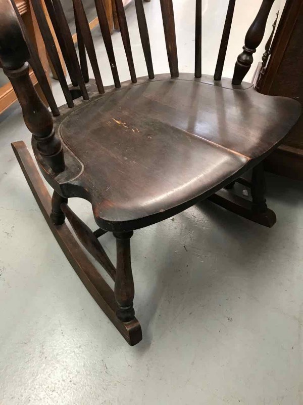 binghamton chair company morris rocker