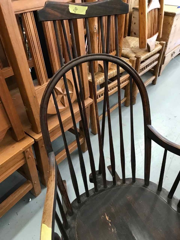 binghamton chair company morris rocker