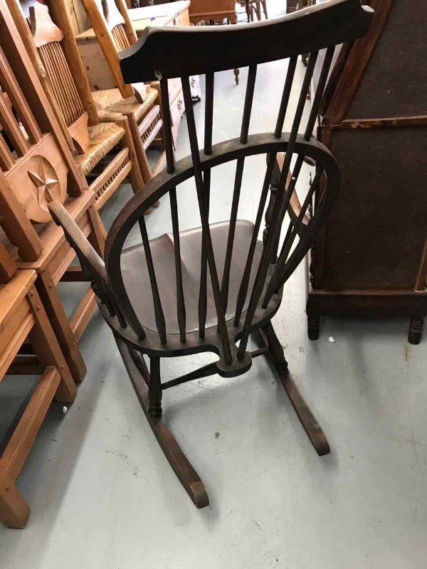 binghamton chair company morris rocker