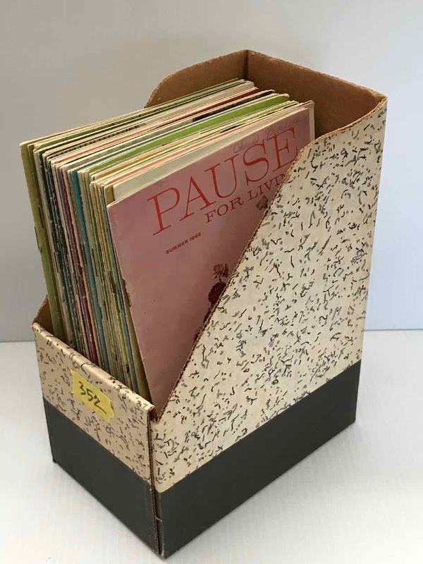 lot 352 image: Vintage Advertising  Coca Cola Pause For Living Magazines
