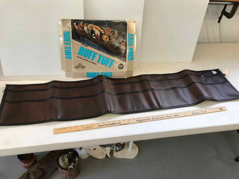 lot 114 image: Ruff Tuff Hide-Away Cab Organizer (NIB)