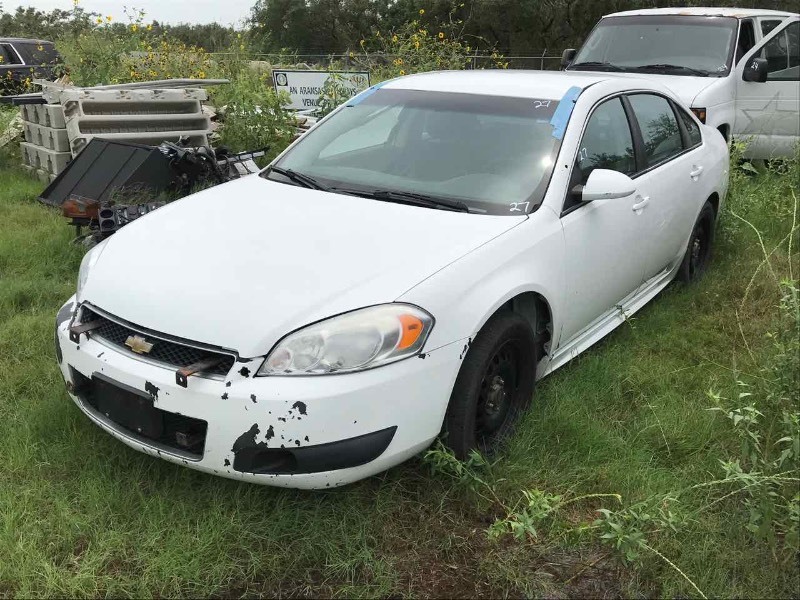 lot 27 image: 2012 Chevrolet Impala,  Police Vehicle, 106,159. (VIN  2G1WD5E39C1221984)