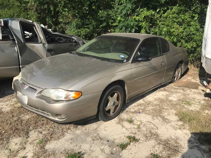 Storage Lien: Abandoned: 2003 Chevrolet Monte Carlo, Tan