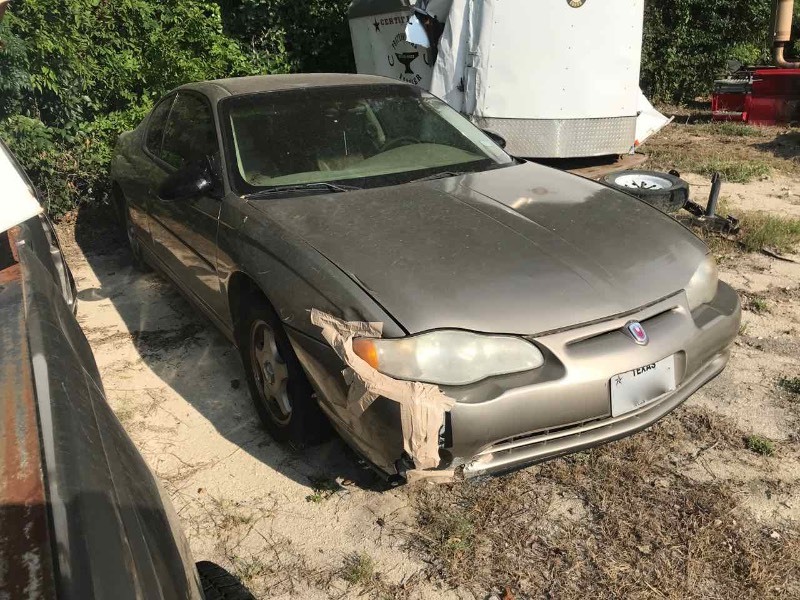 Storage Lien: Abandoned: 2003 Chevrolet Monte Carlo, Tan