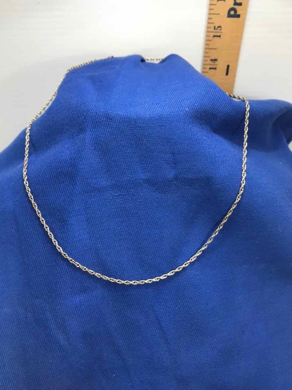 lot 105 image: James Avery 18 Chain, Sterling