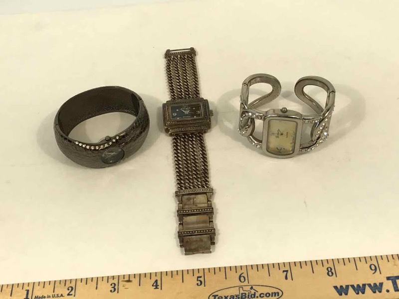 lot 141 image: (3) Wrist Watches Ecclissi Bracelet Style, Geneva, Narmi