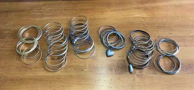 lot 188 image: Bangles, Bangles, Bangles