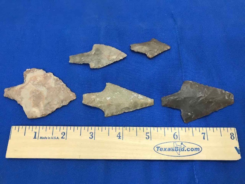 lot 305 image: Native American Artifact(s) (5) Langtry