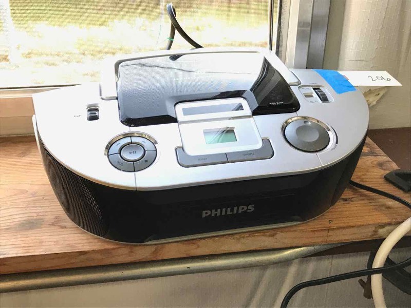 lot 206 image: Phillips AZ1123B CD Sound Machine