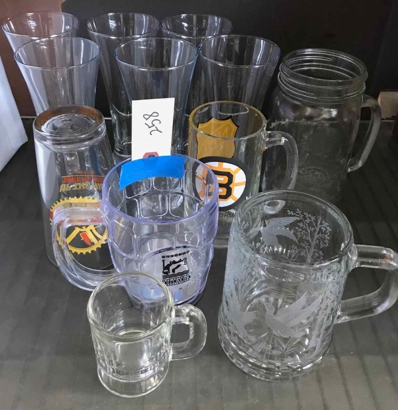 lot 258 image: Beer Time  Glasses, Mugs