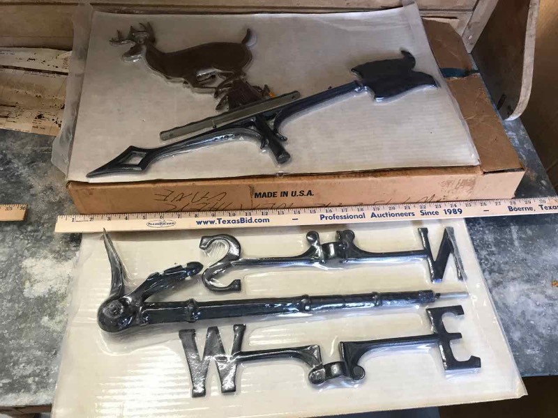 lot 389 image: Weather Vane Whitetail Deer (NIB)