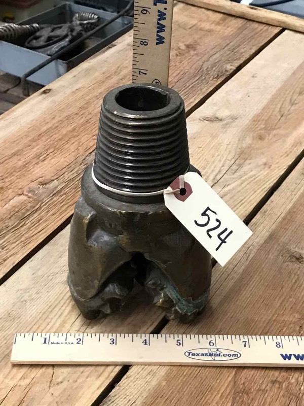 lot 524 image: Old BrassBronze Drill Bit