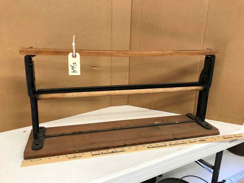 lot 564 image: Old General Store Butcher Paper Dispenser