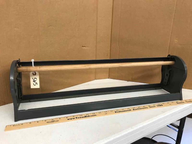 lot 565 image: Old General Store Butcher Paper Dispenser