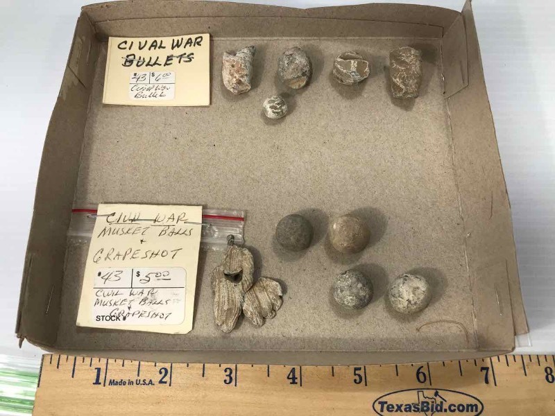 lot 641 image: Musket Balls