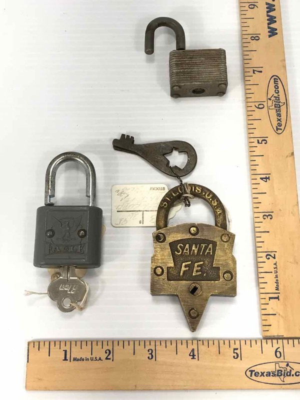 lot 649 image: (3) Locks