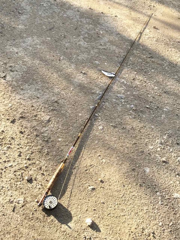 lot 682 image: Heddon Fly Rod (8-12 Ft. Rod) with Martin Fly Reel