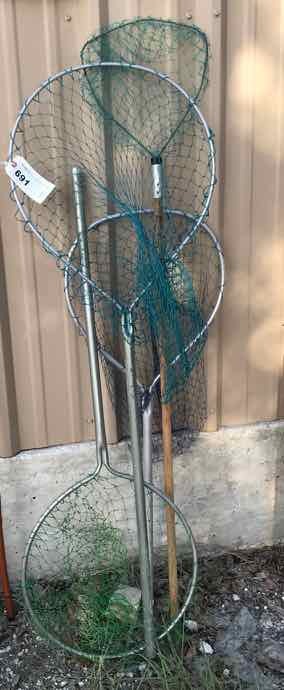lot 691 image: (4) Fish Nets
