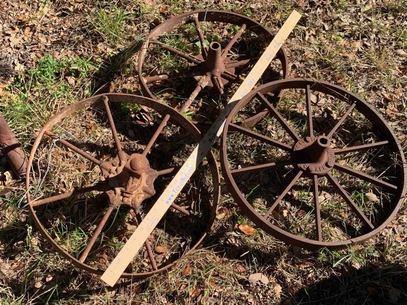 lot 41 image: (3) Small Wheels