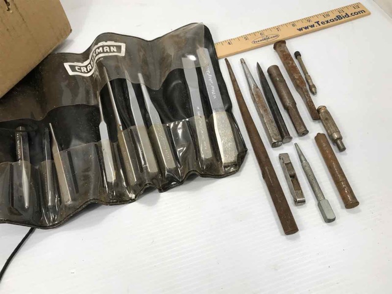 lot 144 image: Punches & Chisels