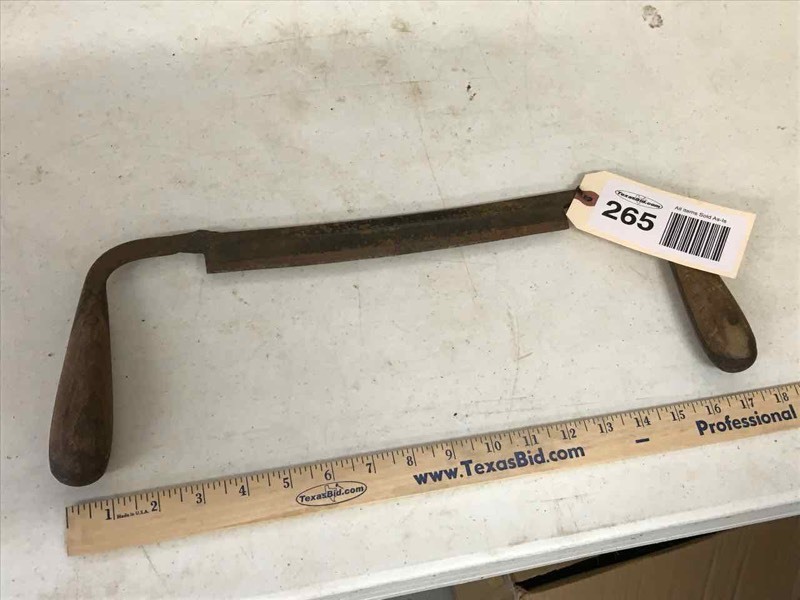 lot 265 image: Antique Draw Knife (10)