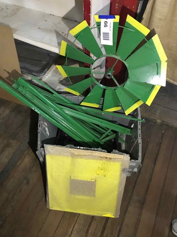 lot 66 image: Ornamental Yard Windmill