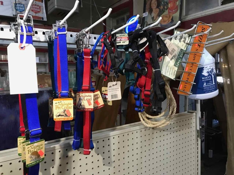 lot 87 image: My Buddy Leads, Pet Collars, Display Rack