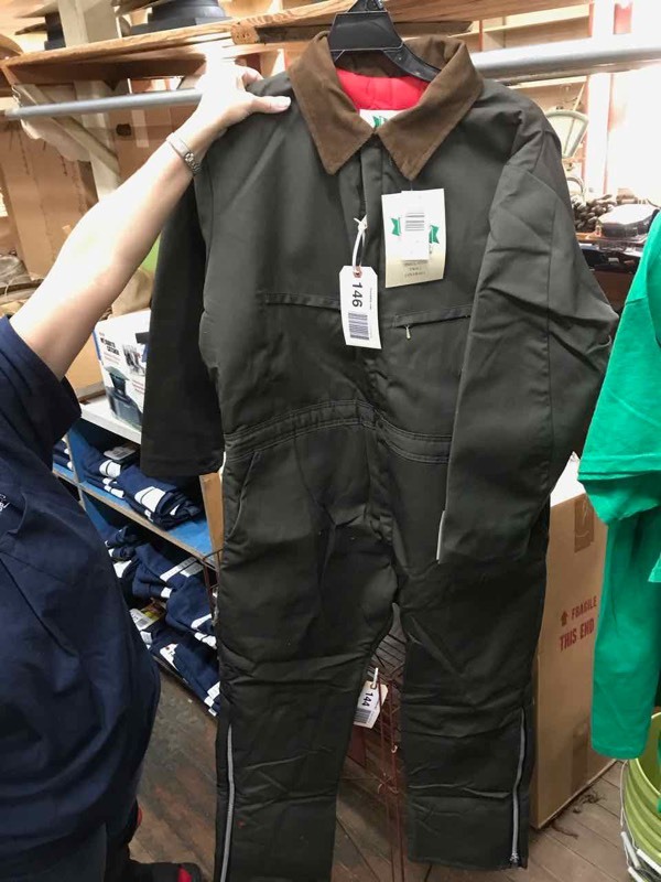 lot 146 image: Key Insulated Twill Coveralls (XL S)