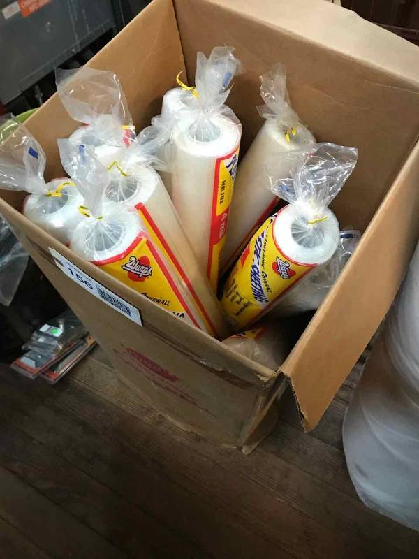 lot 156 image: Plastic Sheeting (4 mil thick)