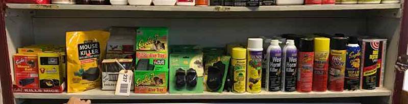 lot 237 image: Rodent Control, Tree Wound Dressing, WaspHornet Spray, Etc.