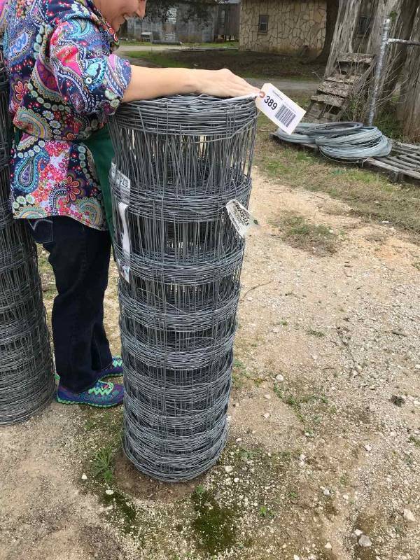 lot 389 image: Fence Wire OK Brand Field Fence (48 x 330 Ft.)